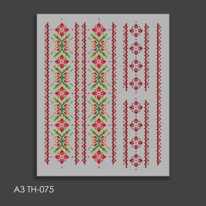 Термонаклейка набор А-3 (29х38 см.) А3 ТН-075