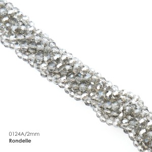 Намистини Рондель 2 мм, 0124A (≈150 шт.)