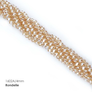 Намистини Рондель 4 мм, 1602A (≈120 шт.)