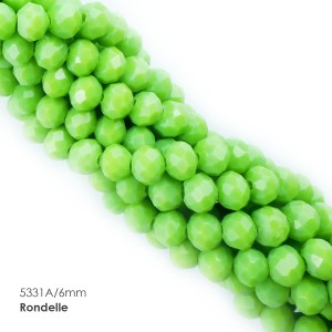 Намистини Рондель 6 мм, 5331A (≈80 шт.)