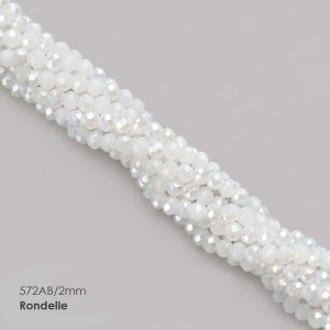 Намистини Рондель 2 мм, 572AB (≈150 шт.)