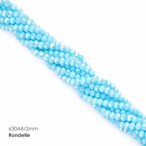 Намистини Рондель 2 мм, 630AB (≈150 шт.)