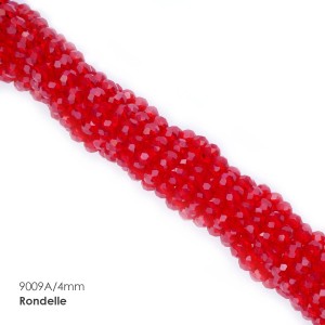 Намистини Рондель 4 мм, 9009A (≈120 шт.)