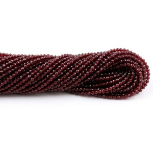 Намистини круглі кришталеві 2 мм, 00035 (≈180 шт.)