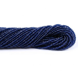 Намистини круглі кришталеві 2 мм, 00008 (≈180 шт.)
