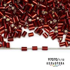 Preciosa Glass Bugle Beads 35112/97070/1