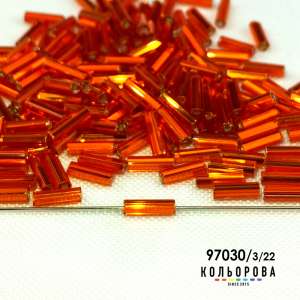Стеклярус Preciosa 35122/97030/3" 
