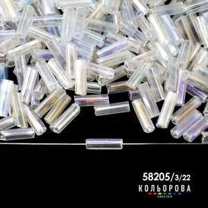 Preciosa Glass Bugle Beads 35122/58205/3"
