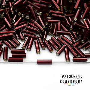Preciosa Bugle Beads 35112/97120/3