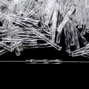 Preciosa Glass Bugle Beads 35138/00050/20mm