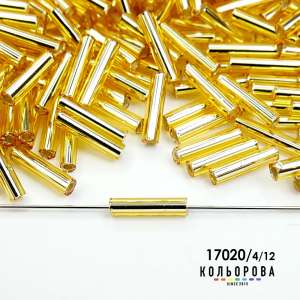 Стеклярус Preciosa 35112/17020/4''
