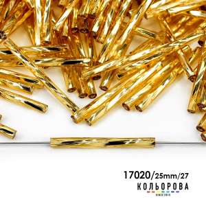 Preciosa Glass Bugle Beads 35127/17020/25mm