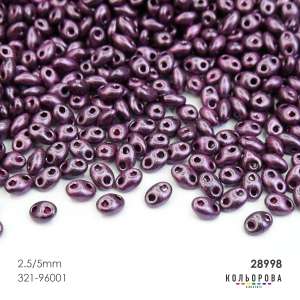 Preciosa TWINS (2.5х5 мм) 28998#