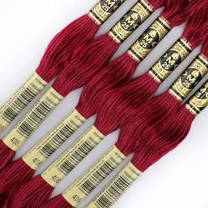 DMC 498 Embroidery Floss