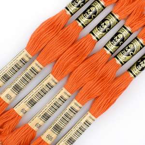 DMC 608 Embroidery Floss