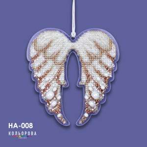 Embroidery kit for a Christmas ornament NA-008 "Heavenly grace"