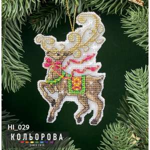 Новогодняя игрушка НІ_029 "Новогодний олень"