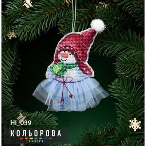 Новогодняя игрушка НІ_039 "Снеговичек Дейзи"