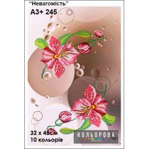 Картина для вышивки формата А3 + 245 "Невесомость"