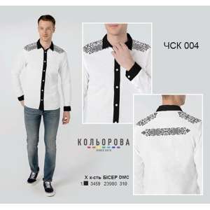 Чоловіча сорочка комбінована ЧСК-004