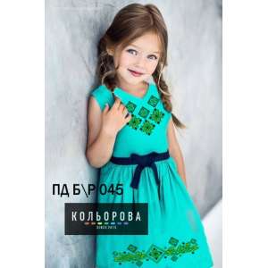 Children's sleeveless dress PD B/R-045 (5-10 years)