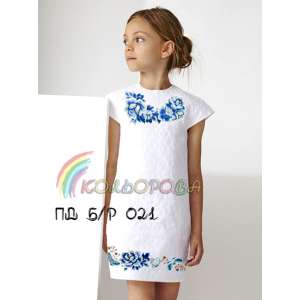 Children's Sleeveless Dress PD B/R-021 (5-10 years)