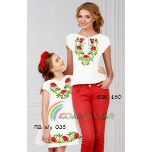 Children's Sleeveless Dress PD B/R-023 (5-10 years)