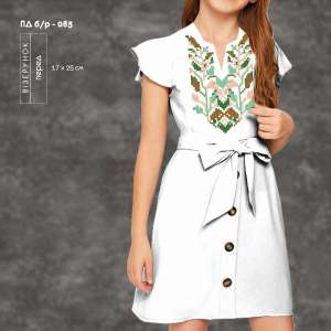 Children's sleeveless dress PD B/R-083 (5-10 years)