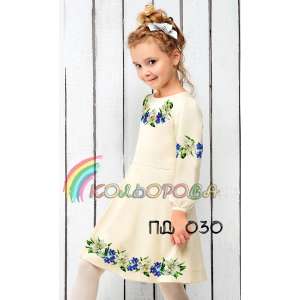 Плаття дитяче з рукавами (5-10 років) ПД-030