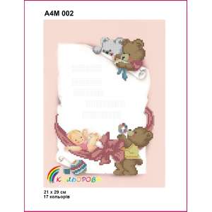 Метрика дитяча А4М 002