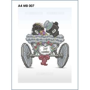 Метрика свадебная А4МВ 007