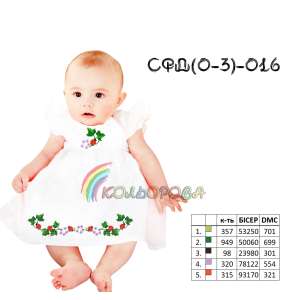 Children's Sundress SFD-016 (0-3 years)