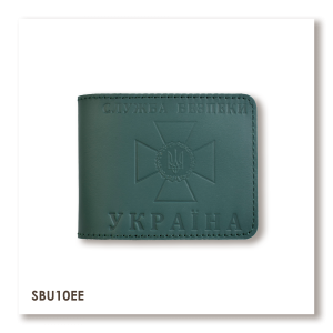 Cover for SBU ID (green, clean embossing)
