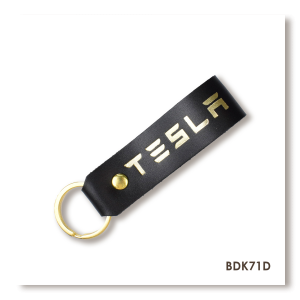 TESLA car loop keyring