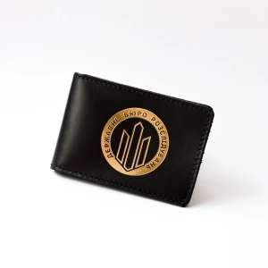 Cover for DBR ID (black, gold embossing)