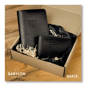Набір обкладинок: військовий квиток та ID-passport