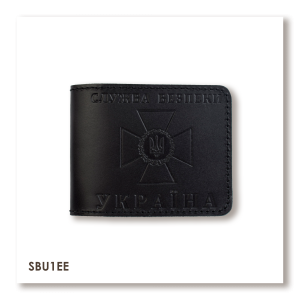 SBU ID Cover (black, clean embossing)