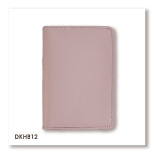 Pink Basic Leather Doc Holder
