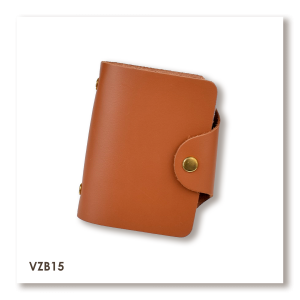 Terracotta Basic Leather Business Card Holder