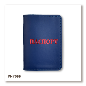 Обложка для паспорта с надписью ПАСПОРТ