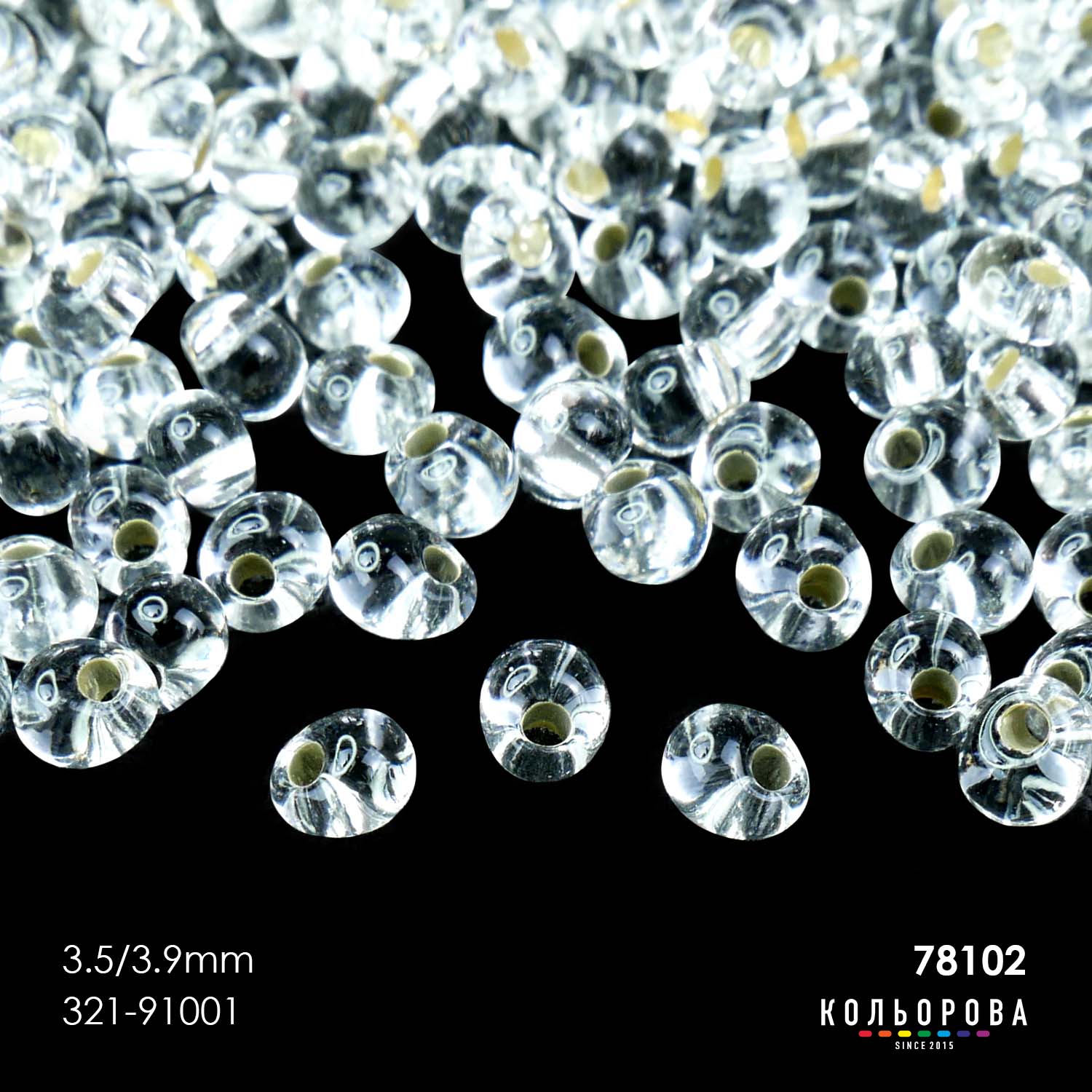Preciosa DROPS (3.5х3.9 мм.) 78102#
