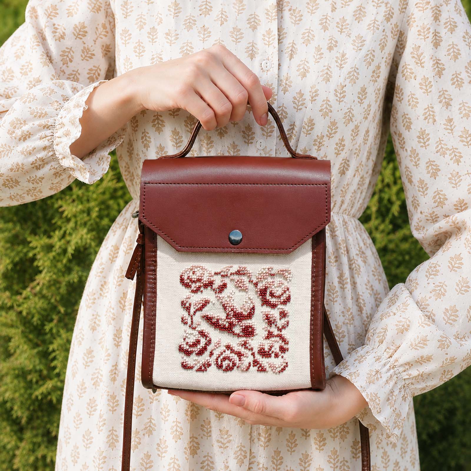 Leather Bag for Bead Embroidery SK-1/1
