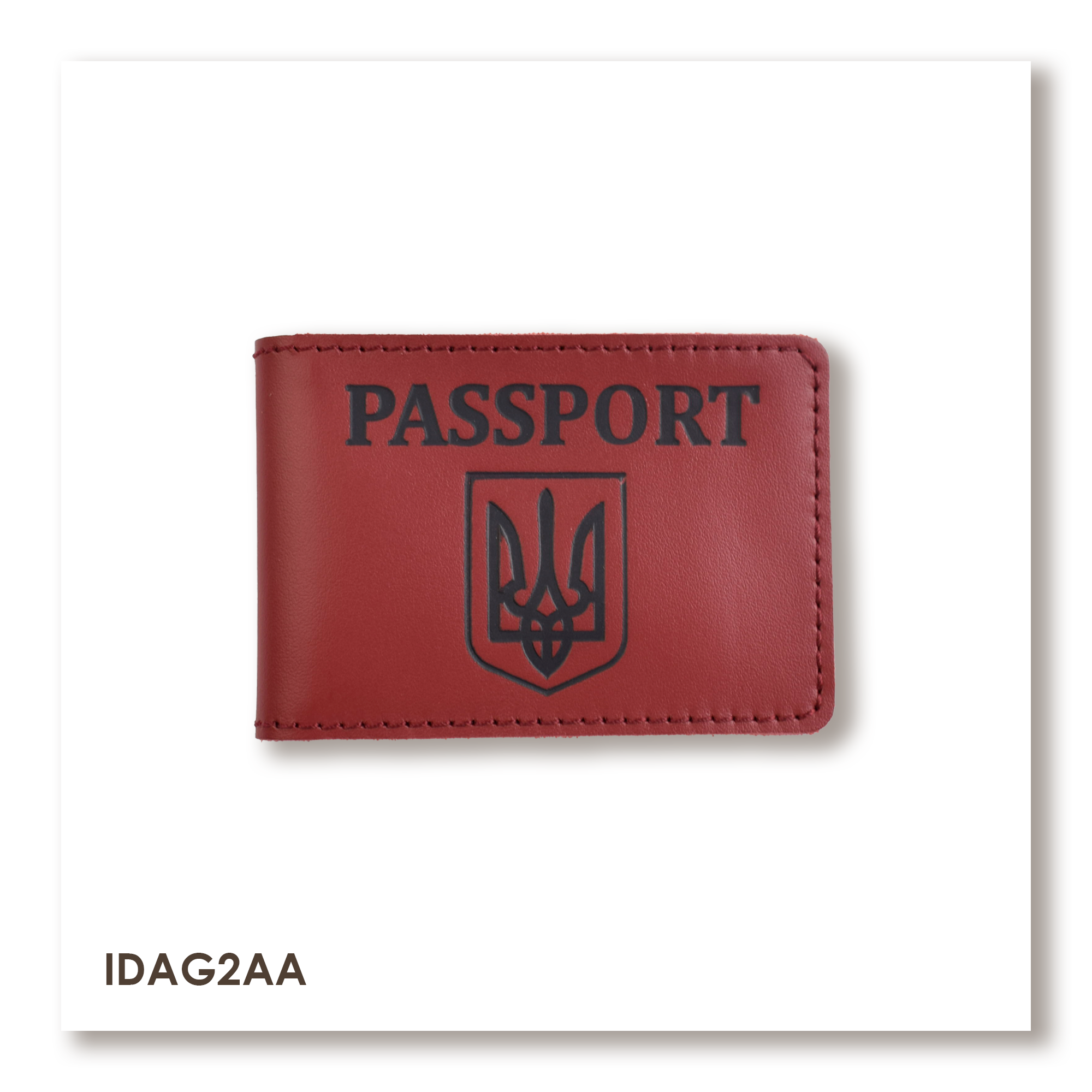 Cover for ID Card PASSPORT with Coat of Arms