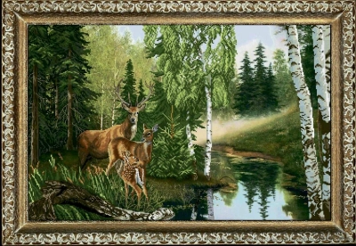 Panorama embroidery kit thread  30112 Silence