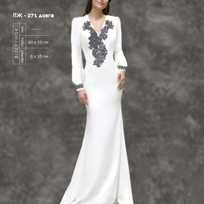 Women's Dress with Sleeves PJ-271 (Long)