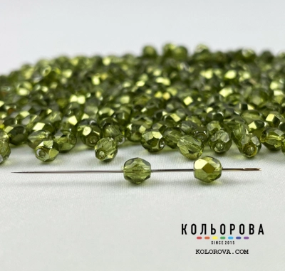 73.Preciosa bead 60010/23800 (4 mm.)