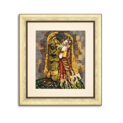 Embroidery Kit N 037 "Kiss"