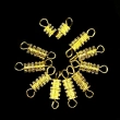 Jewelry clasp "Screw 2" 0.4x0.6 (1.3) cm ZB-06 (10 pcs)