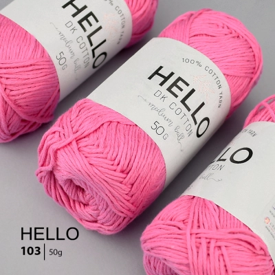 Yarn HELLO Cotton 103 (50 grams)