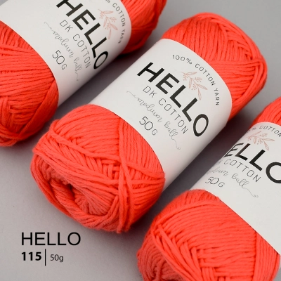 Yarn HELLO Cotton 115 (50 grams)